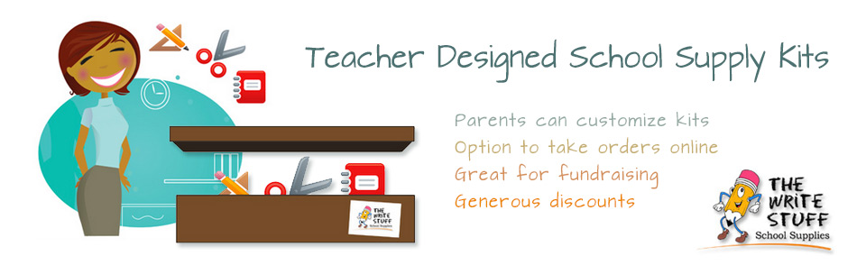teacher designed school supply kits
