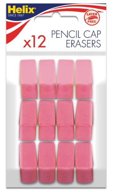 Pencil Erasers, Pencil Eraser Caps, School Supplies