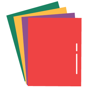 Pocket Folders- paper & plastic